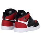 Black, Red & White Sky Jordan 1 Trainers, 2, hi-res