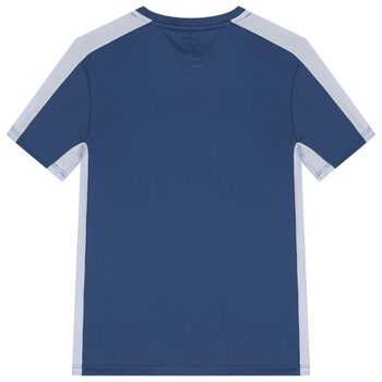 Boys Blue Logo Dri-Fit T-Shirt