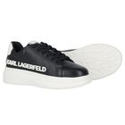 Black & White Logo Trainers, 1, hi-res