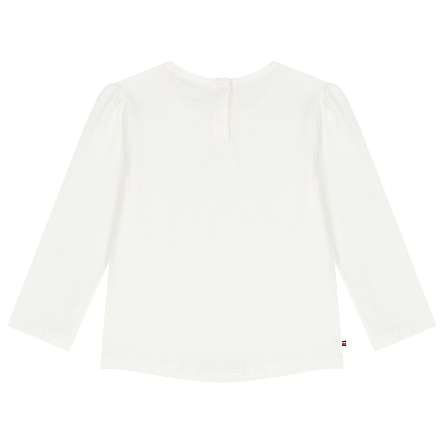 Younger Girls White & Blue Dress Set, 1, hi-res