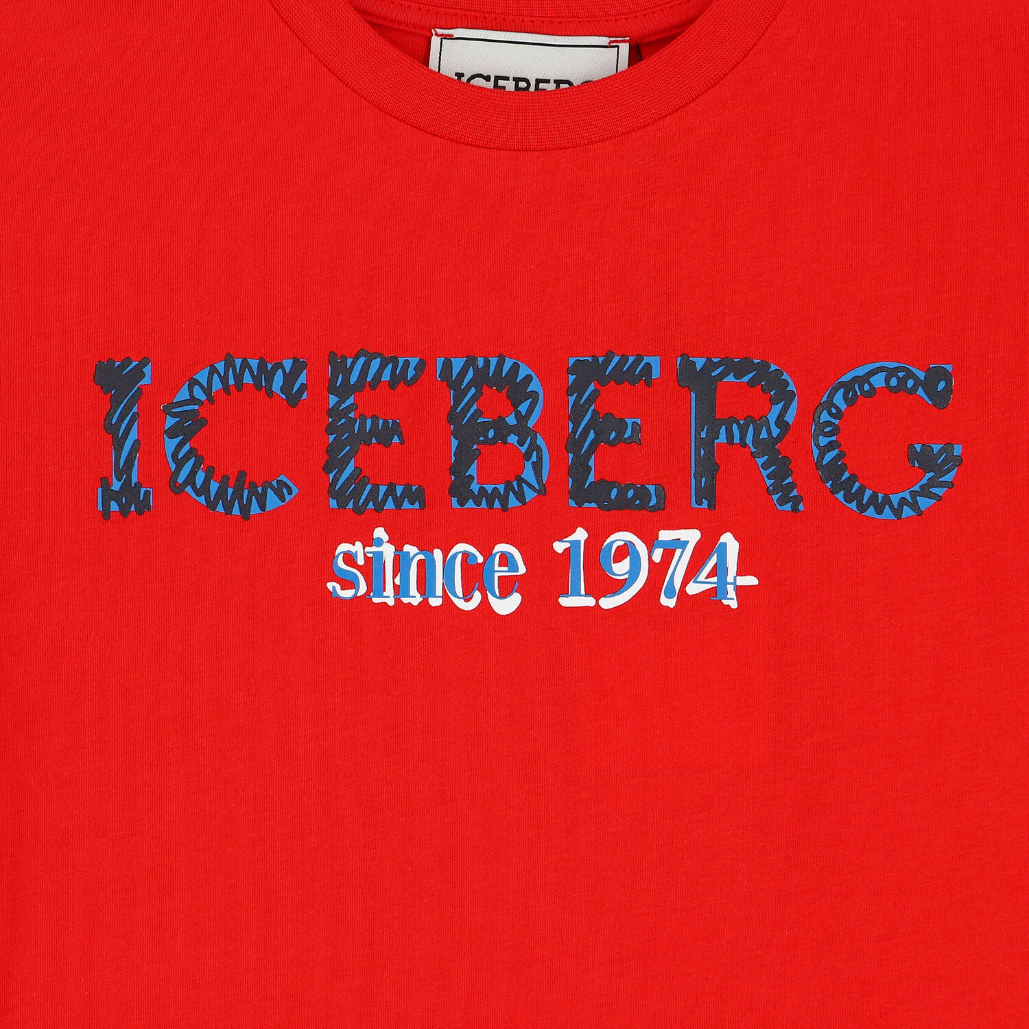 Boys Red Logo T-Shirt, 1, hi-res