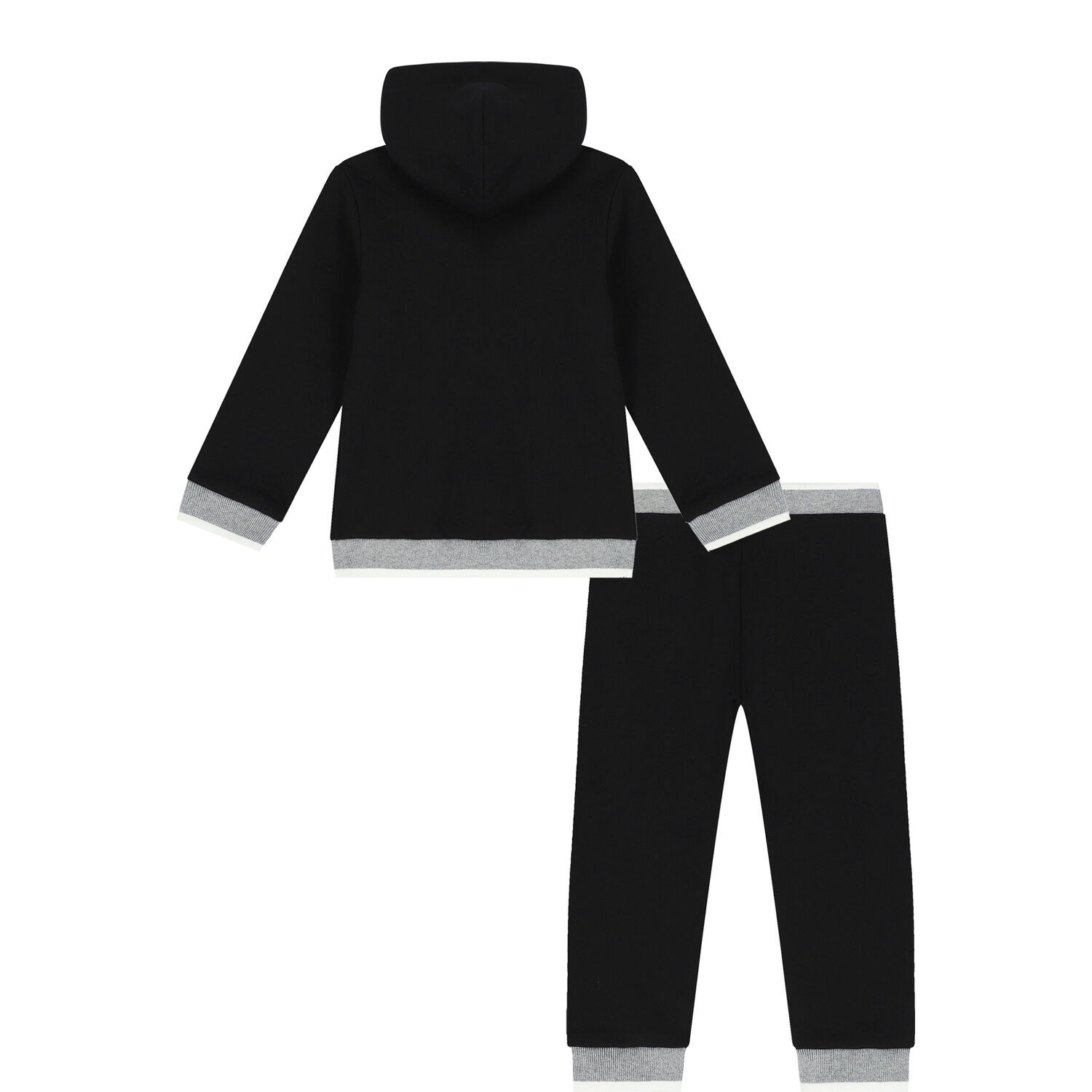 Black Teddy Bear Logo Tracksuit, 2, hi-res