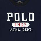 Boys Navy Logo T-Shirt, 3, hi-res