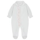 Baby Girls White & Pink Babygrow Gift Set, 1, hi-res