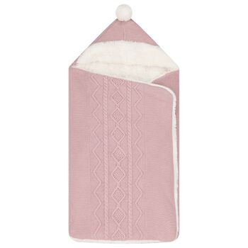 Baby Girls Pink Knitted Nest