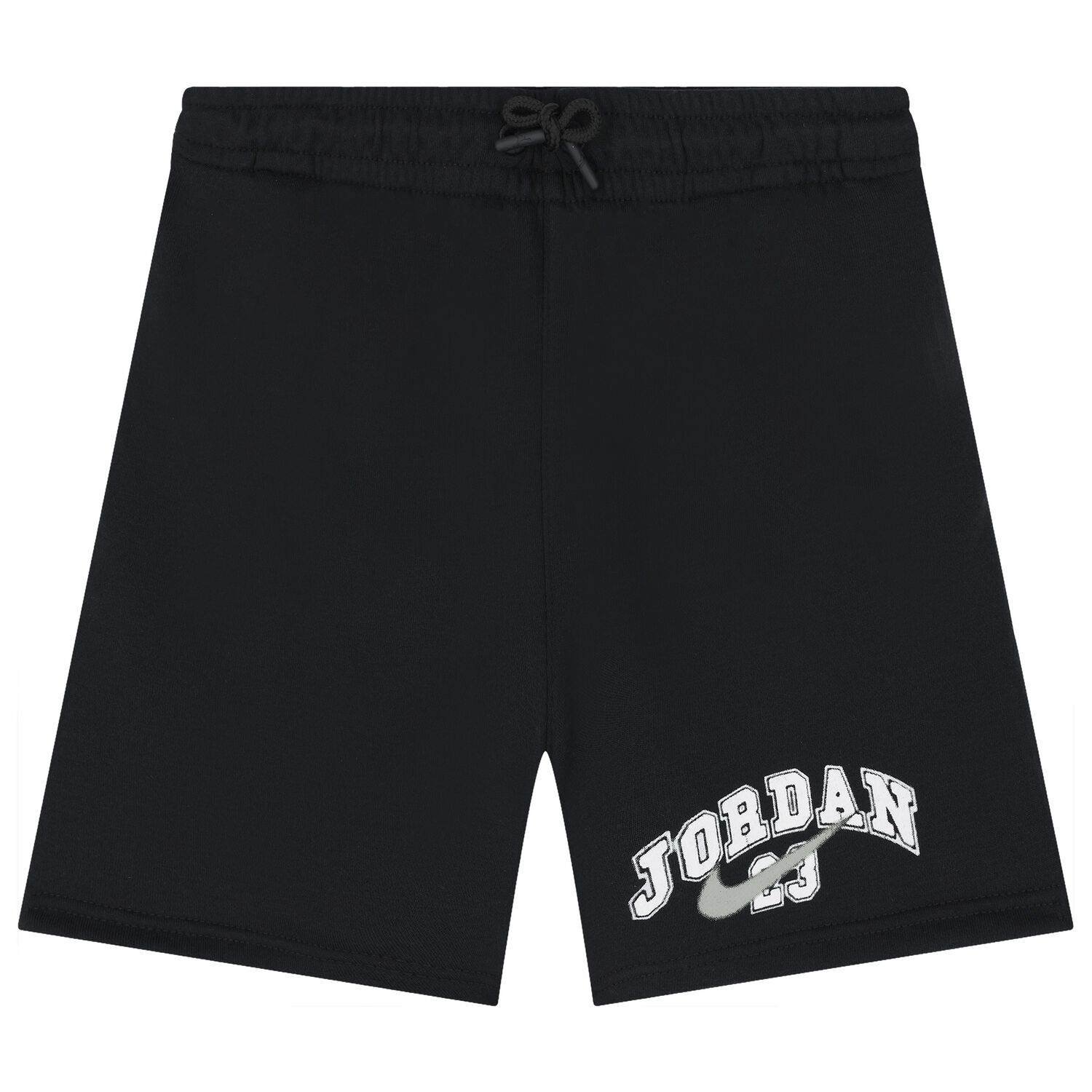 Boys Black Logo Jordan Shorts, 1, hi-res