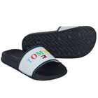 White & Navy Logo Sliders, 1, hi-res