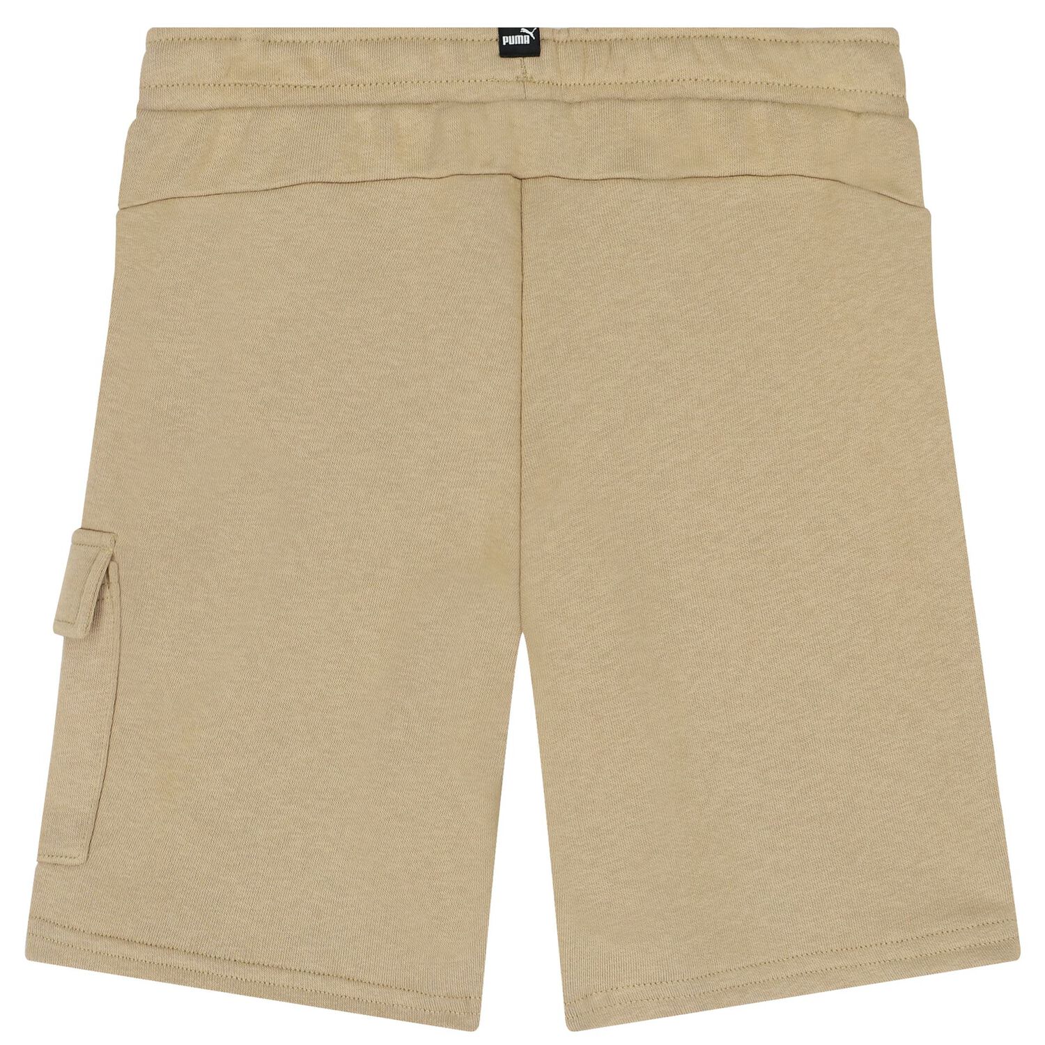 Boys Beige Logo Shorts, 1, hi-res