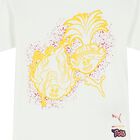 Girls White Trolls Logo T-Shirt, 1, hi-res