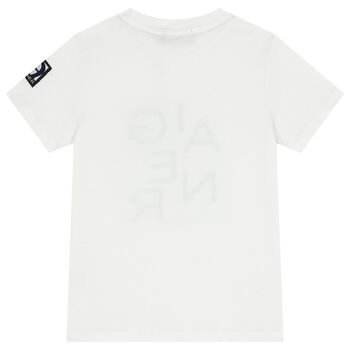Boys White Logo T-Shirt