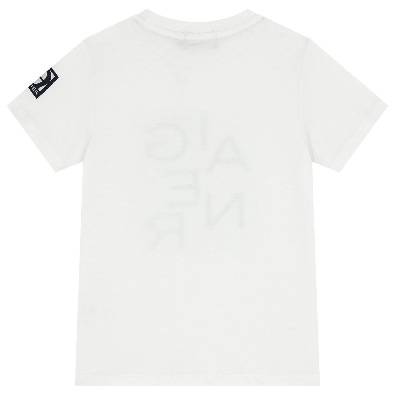 Boys White Logo T-Shirt, 1, hi-res image number null
