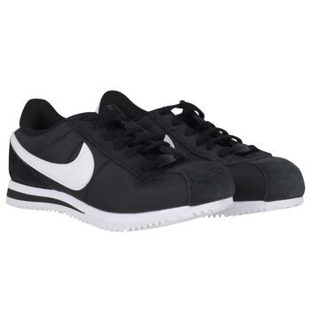 Black & White Cortez Trainers