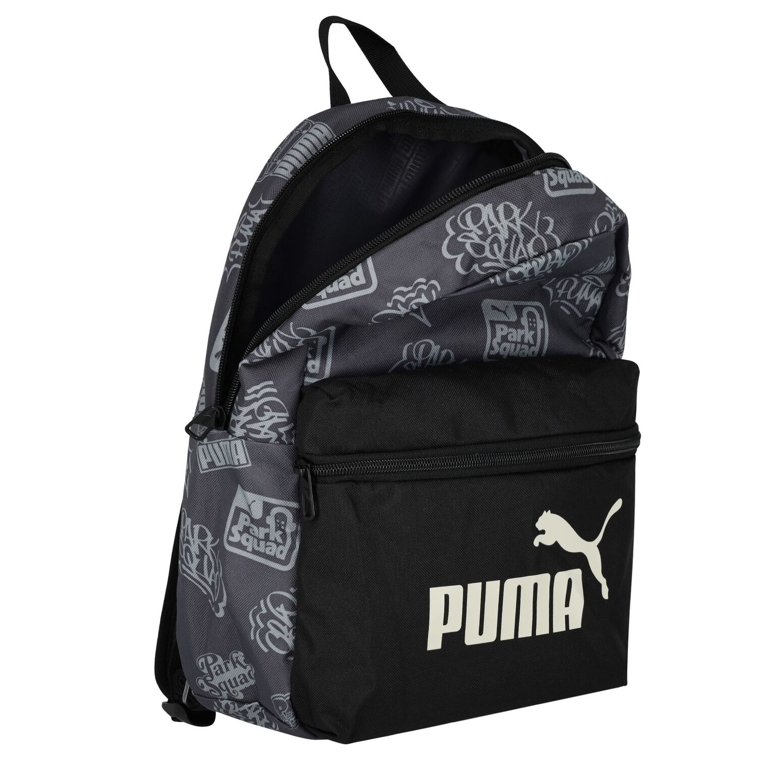 Boys Grey Logo Backpack, 2, hi-res image number null
