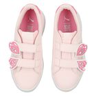 Girls Pink Logo Trainers, 1, hi-res