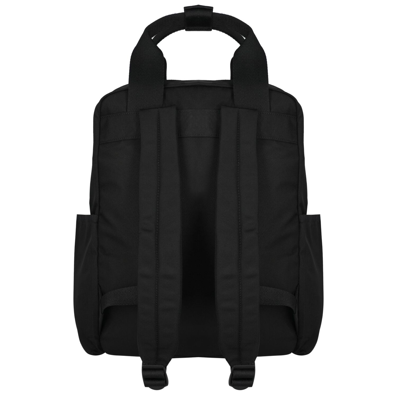 Black Logo Backpack, 1, hi-res