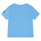 Younger Boys Blue Logo Shorts Set, 1, hi-res