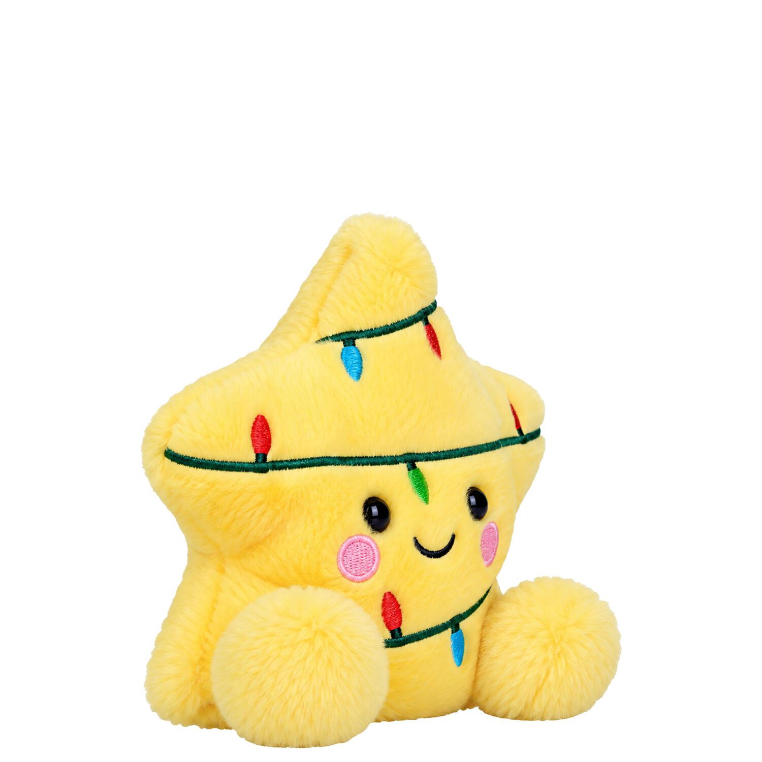 Palm Pals Yellow Navi Star Topper Soft Toy ( 13CM ), 1, hi-res