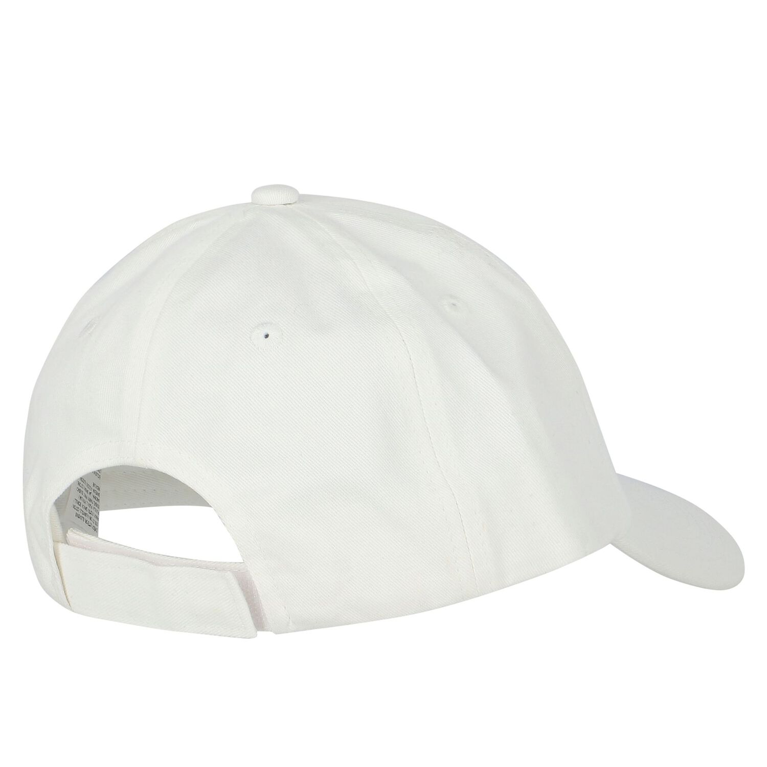 Boys White Logo Cap, 2, hi-res