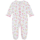 Baby Girls White Mermaids Babygrow, 1, hi-res