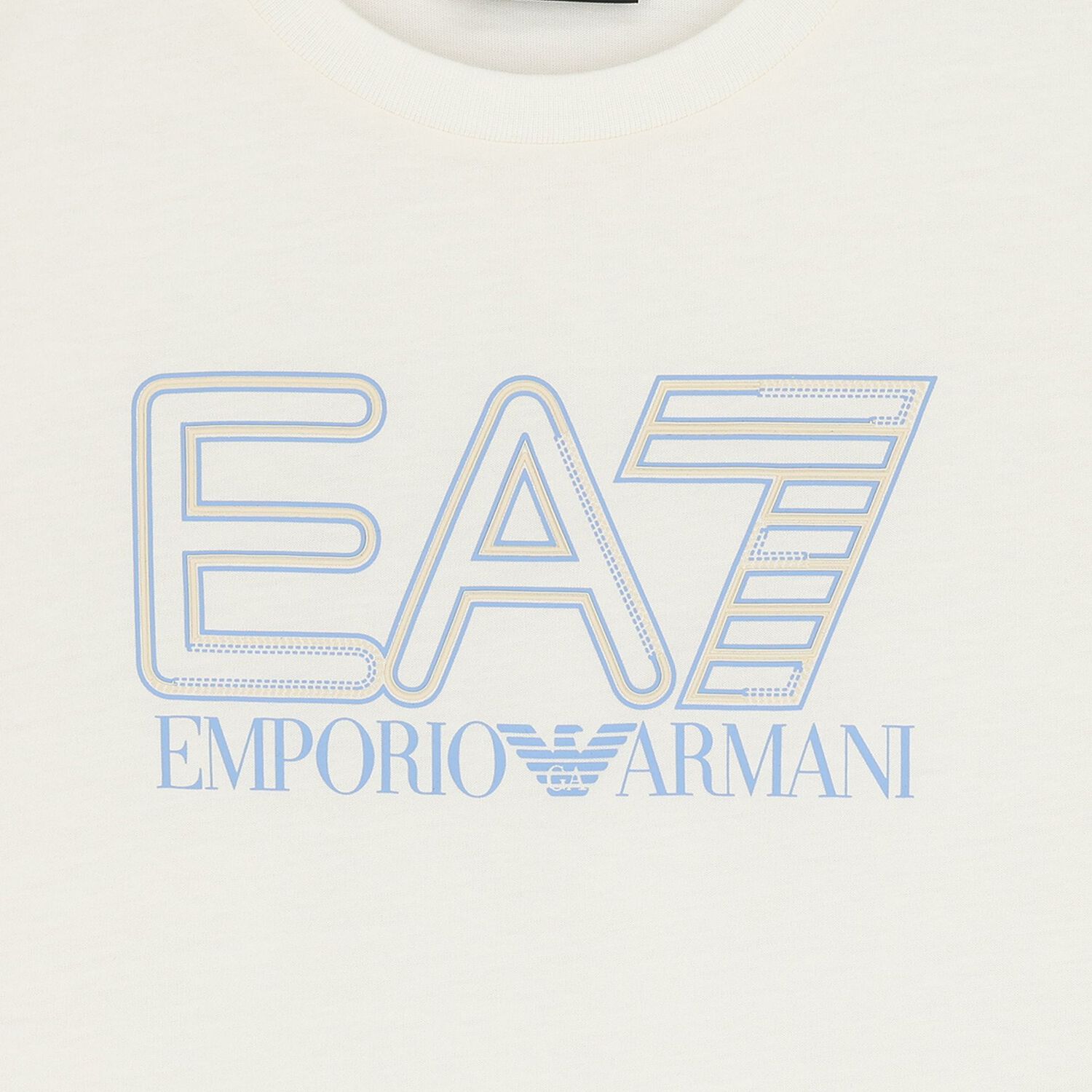 Boys Ivory Logo T-Shirt, 1, hi-res