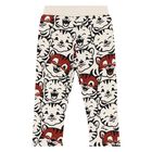 Younger Boys White Tiger Joggers, 1, hi-res