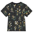 Grey Disney Logo Shorts Set, 1, hi-res