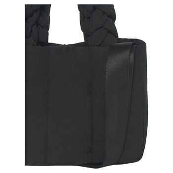 Girls Black Logo Handbag ( 18cm )