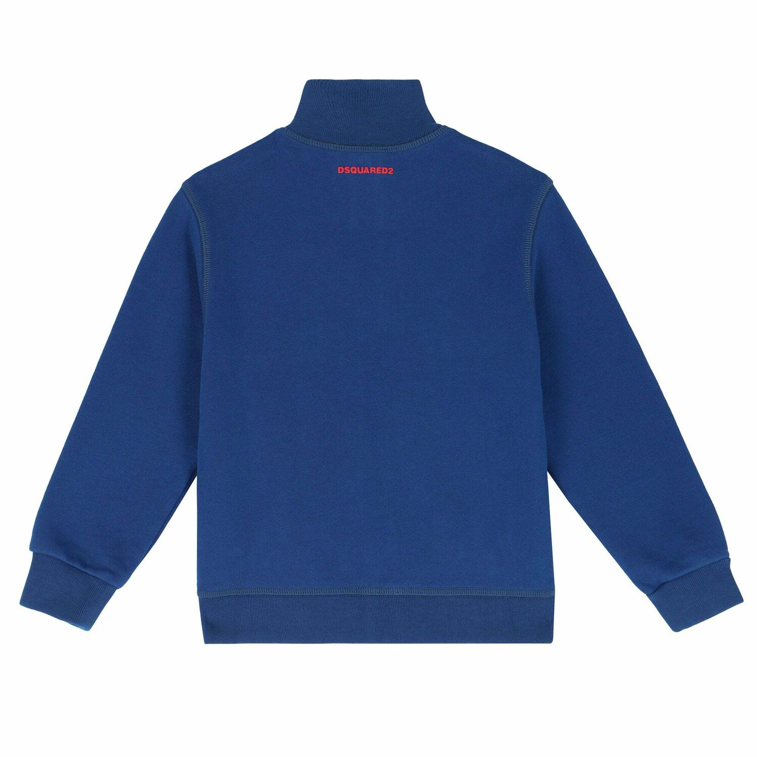 Boys Blue Logo Zip Up Top, 1, hi-res image number null