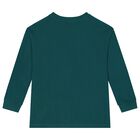 Boys Green Logo Long Sleeve , 2, hi-res