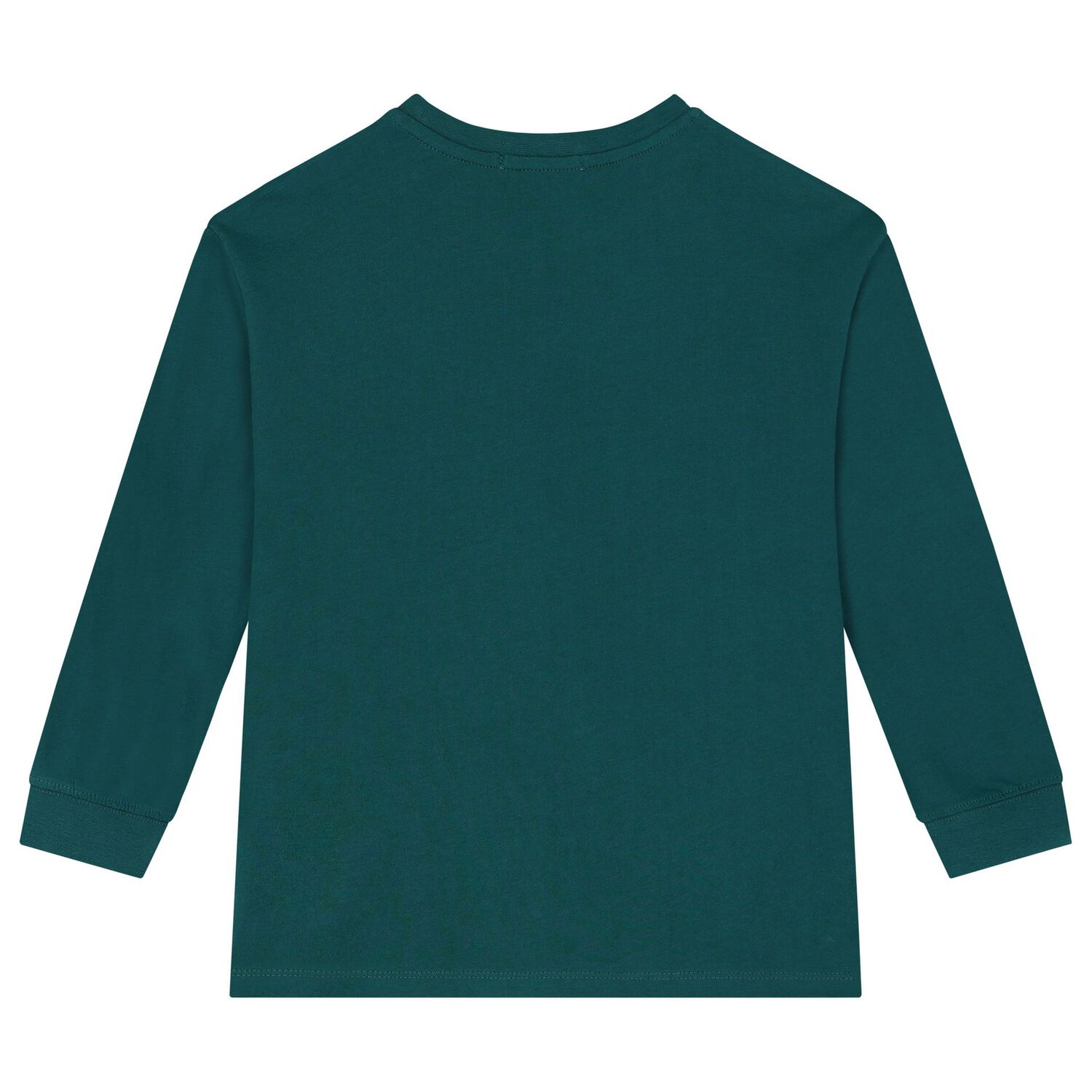 Boys Green Logo Long Sleeve , 2, hi-res