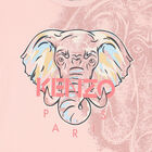 Girls Pink Elephant Logo dress, 1, hi-res