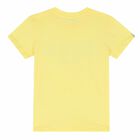 Yellow Logo Cotton T-Shirt, 1, hi-res