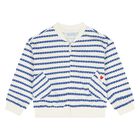 Younger Girls Ivory & Red Tracksuit Set ( 3 Piece ), 1, hi-res