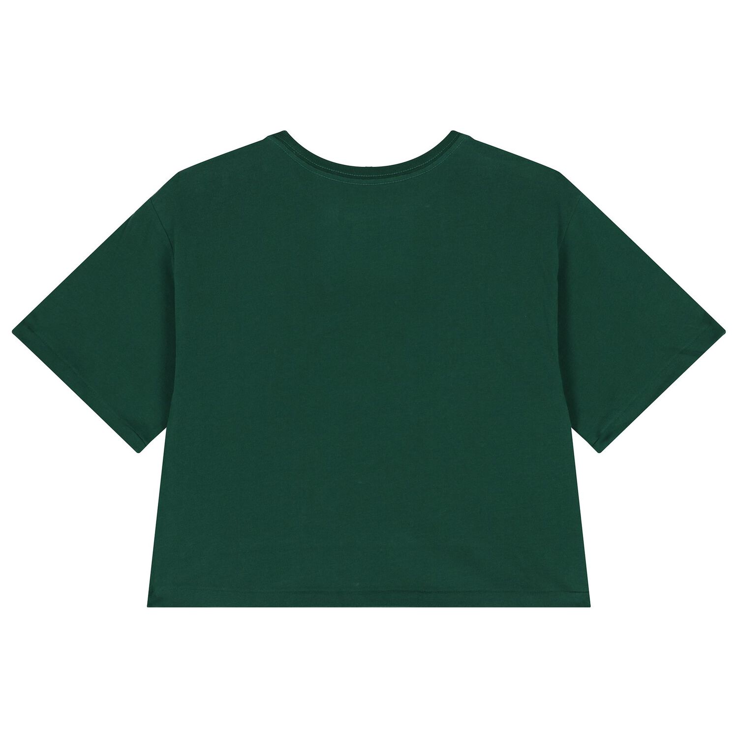 Girls Green Logo T-Shirt, 1, hi-res