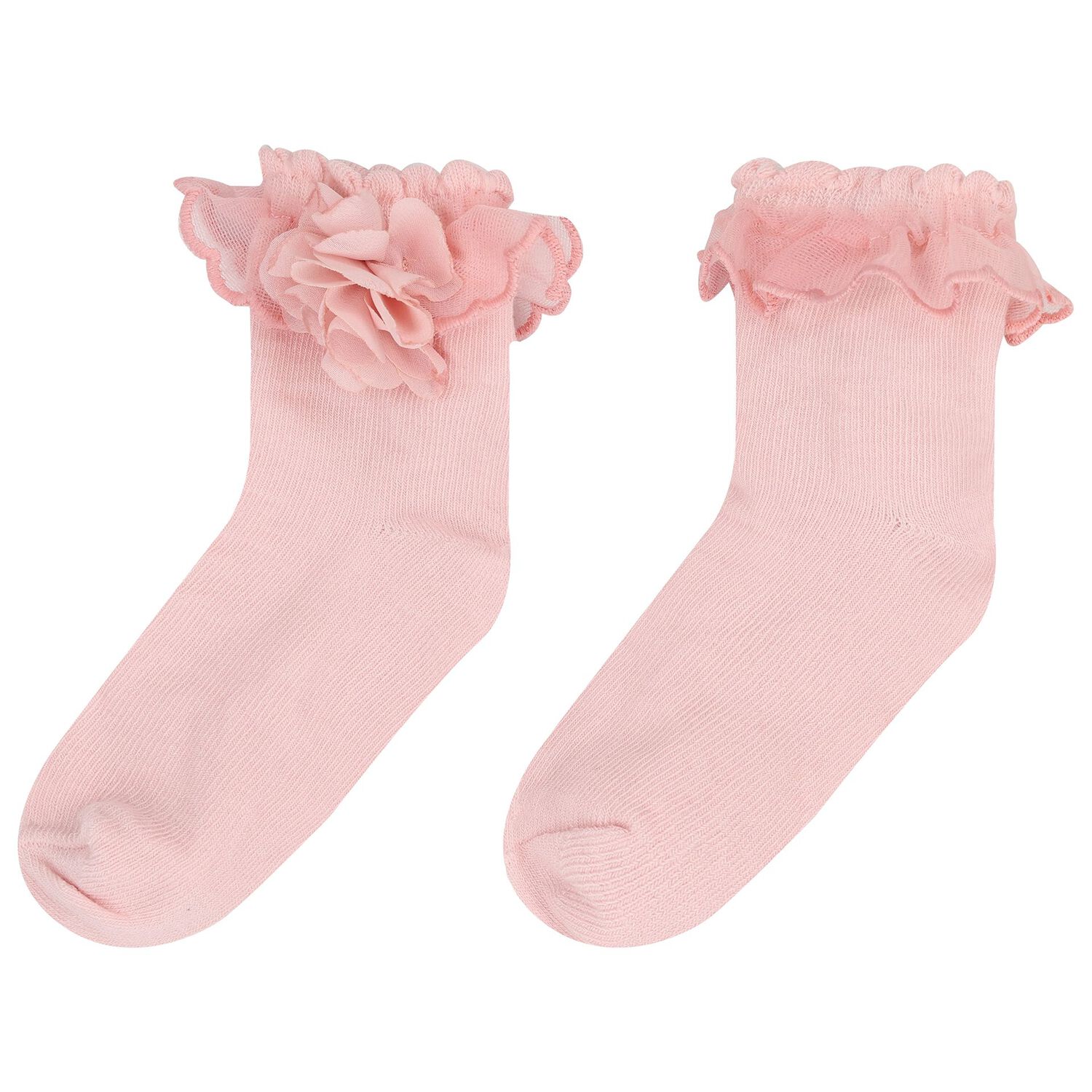 Baby Girls Pink Headband & Socks Set, 3, hi-res