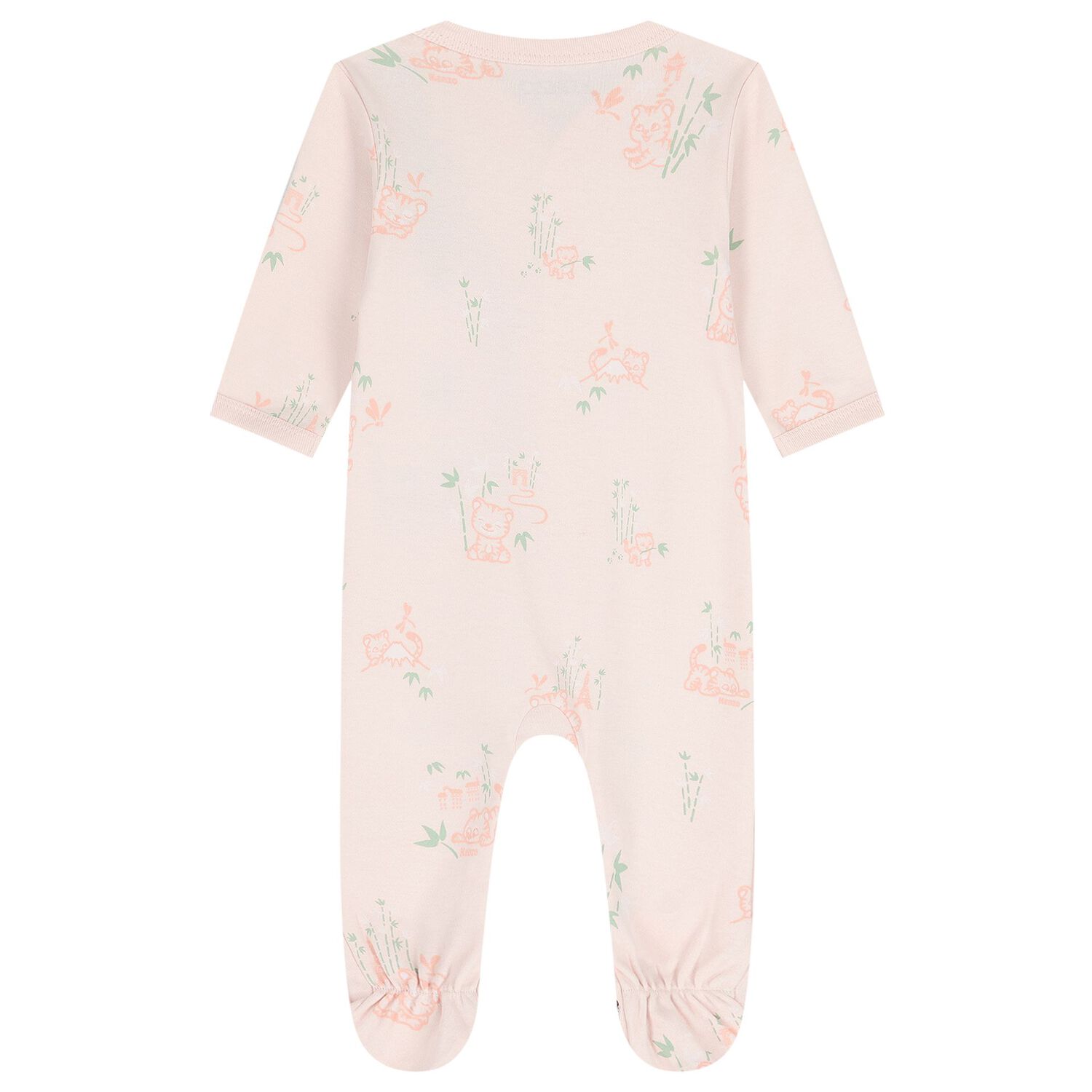 Baby Girls Pink Tiger Babygrow Gift Set, 1, hi-res