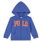 Baby Boys Blue Logo Tracksuit, 1, hi-res