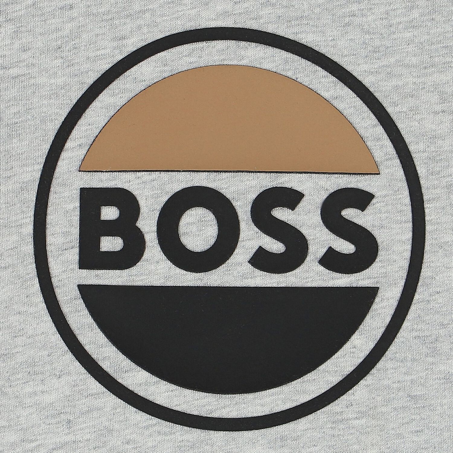 Younger Boys Grey Logo Long Sleeve Top, 3, hi-res image number null