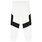 White & Black Logo Joggers, 1, hi-res