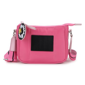 Girls Pink Logo Handbag