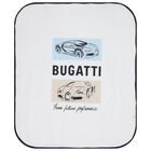 Baby Boys White & Navy Blue Logo Blanket, 1, hi-res