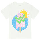 Girls Ivory Pop-Sickle T-Shirt, 1, hi-res