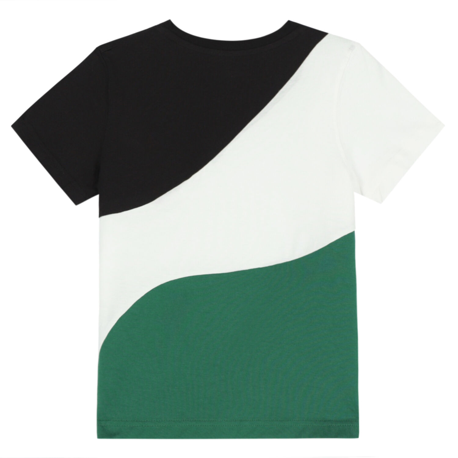 Boys Black, White & Green Logo T-Shirt, 1, hi-res