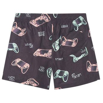 Boys Black Joystick Swim Shorts