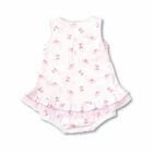 Baby Girls White & Pink Ballerina Romper, 1, hi-res