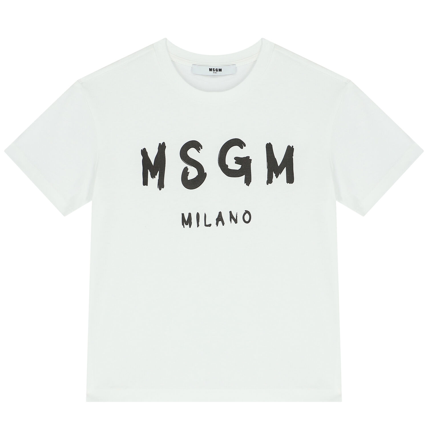 White & Black Logo T-Shirt, 6, hi-res