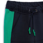Boys Navy Blue Jersey Shorts, 1, hi-res