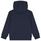 Boys Navy Blue Zip Up Top, 1, hi-res