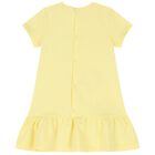 Younger Girls Yellow Logo Bag Dress, 1, hi-res