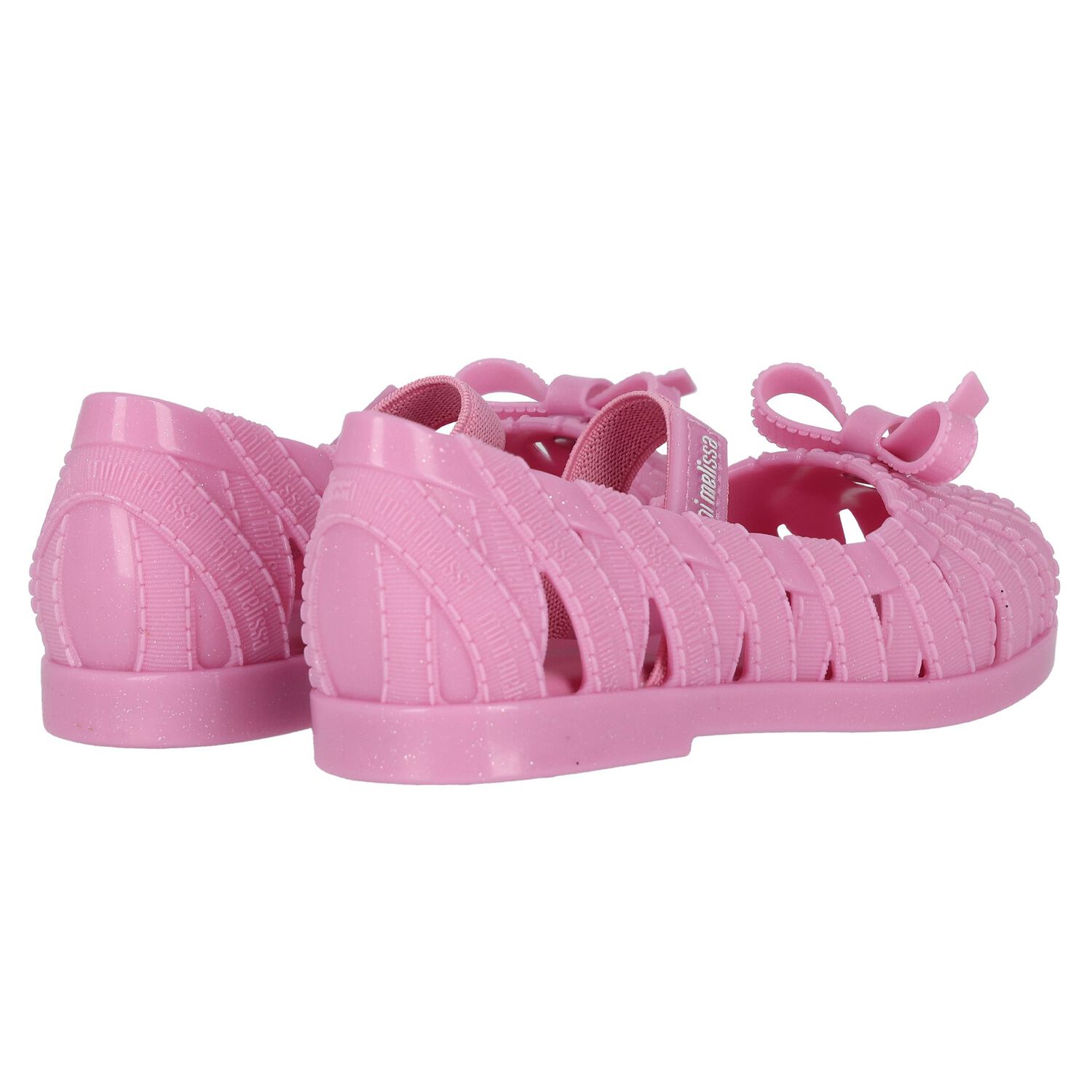 Younger Girls Pink Logo Sandals, 1, hi-res